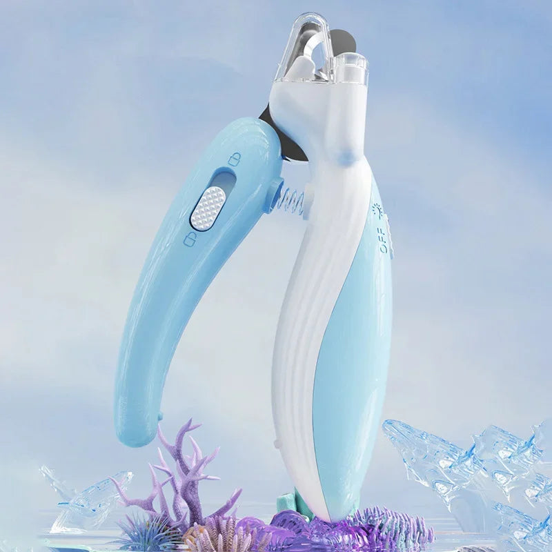 LED Pet Nail Clippers & Grooming Trimmer