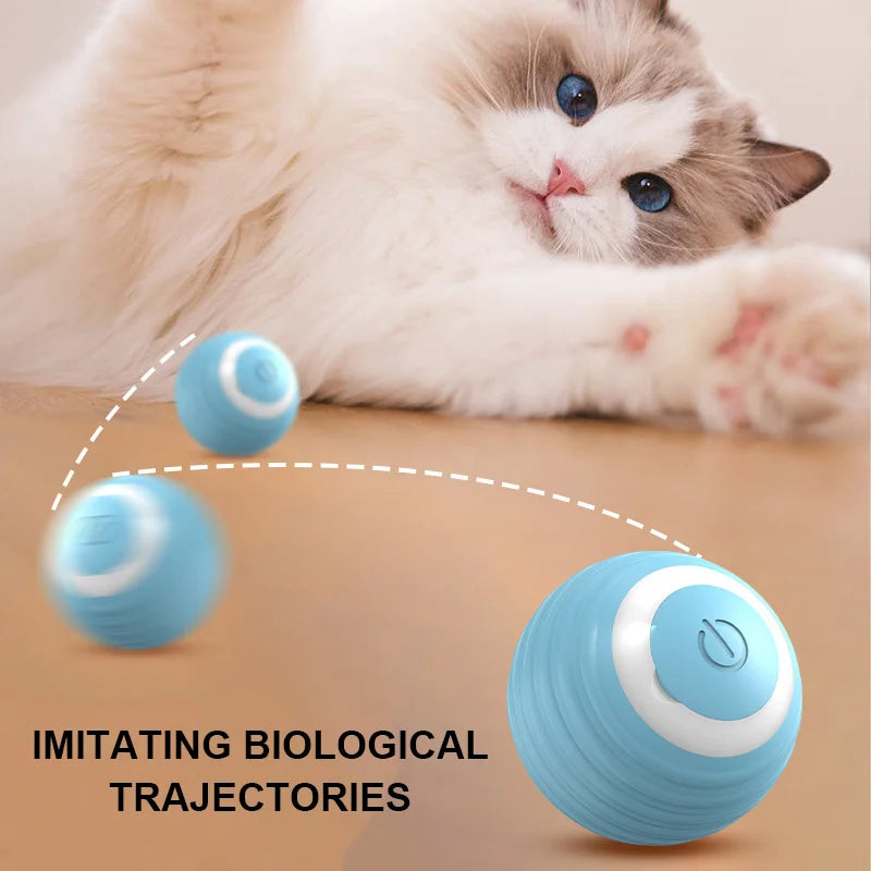 ChaseMe Ball – Smart Rolling Toy for Cats