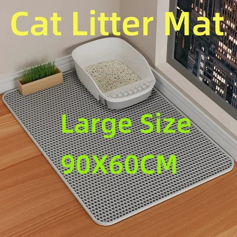 Waterproof Double-Layer Cat Litter Mat