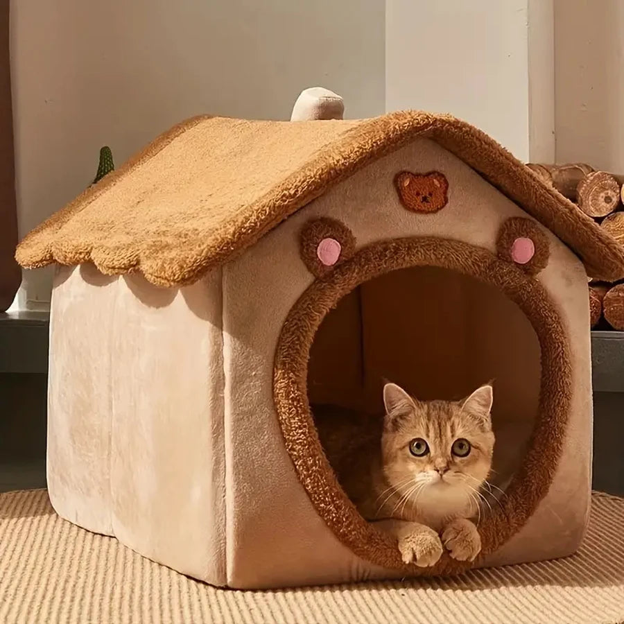 Foldable Washable Pet House
