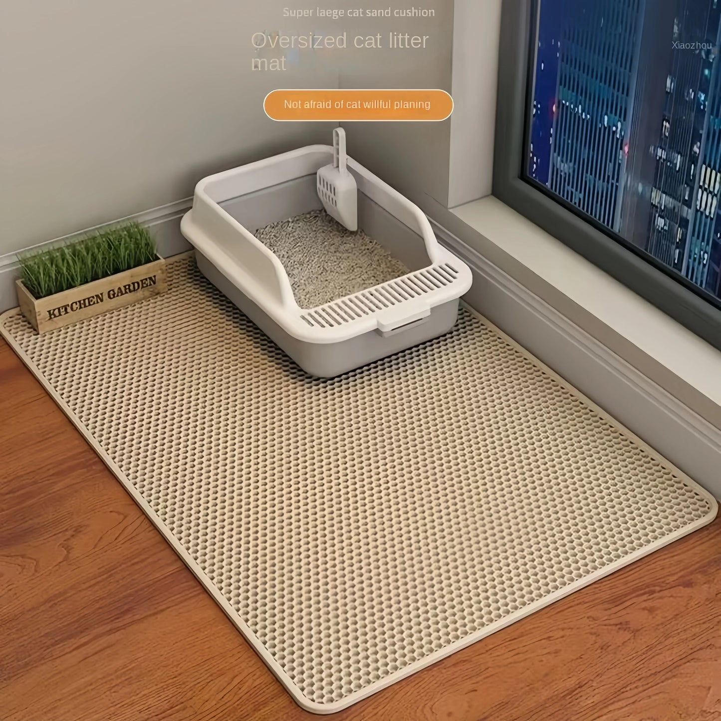Waterproof Double-Layer Cat Litter Mat
