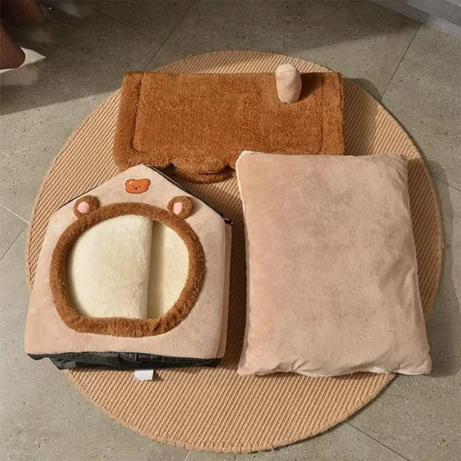 Foldable Washable Pet House