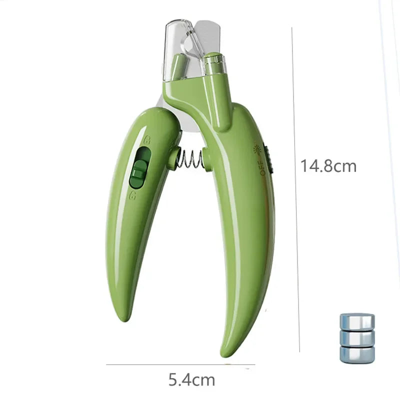 LED Pet Nail Clippers & Grooming Trimmer