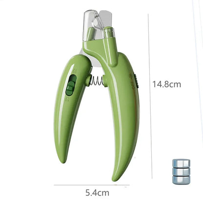 LED Pet Nail Clippers & Grooming Trimmer