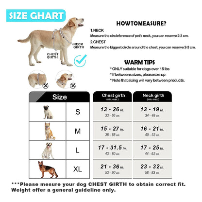 ControlFit – No-Pull Adjustable Dog Harness with Soft Padded Vest