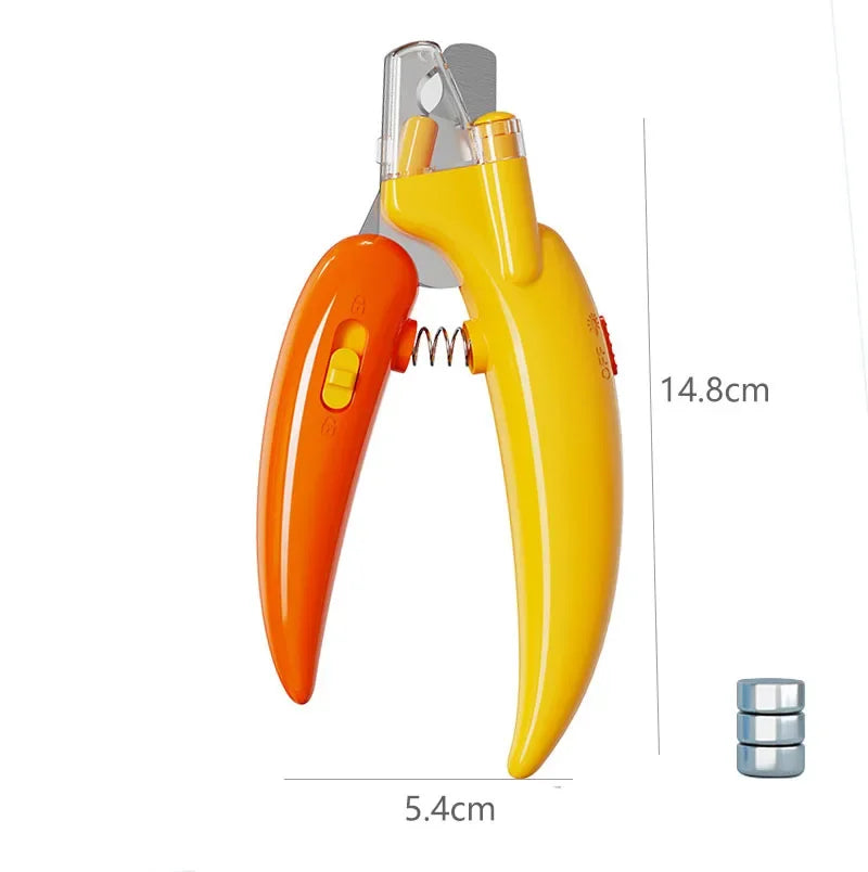 LED Pet Nail Clippers & Grooming Trimmer