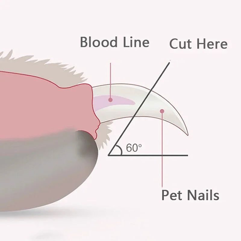 LED Pet Nail Clippers & Grooming Trimmer