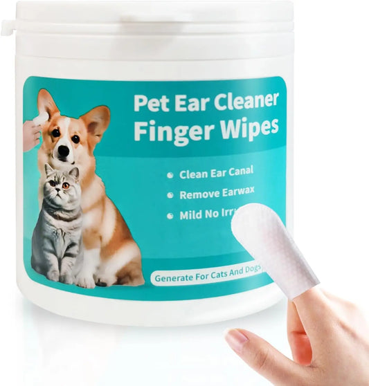 CleanPaws – Pet Ear Wipes for Dogs & Cats