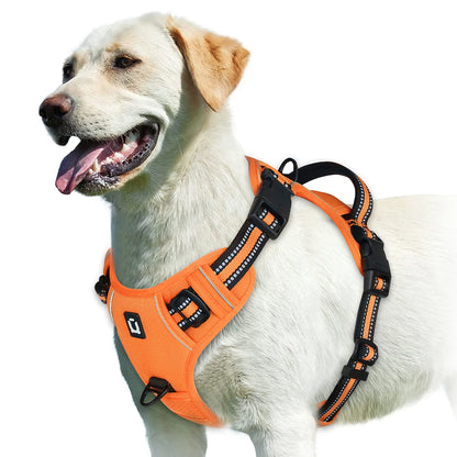 ControlFit – No-Pull Adjustable Dog Harness with Soft Padded Vest