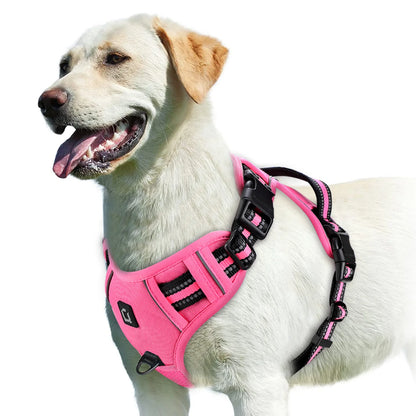 ControlFit – No-Pull Adjustable Dog Harness with Soft Padded Vest